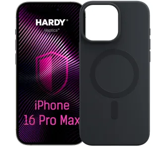 Etui 3mk Hardy Haptica MagCase do iPhone 16 Pro Max Czarny