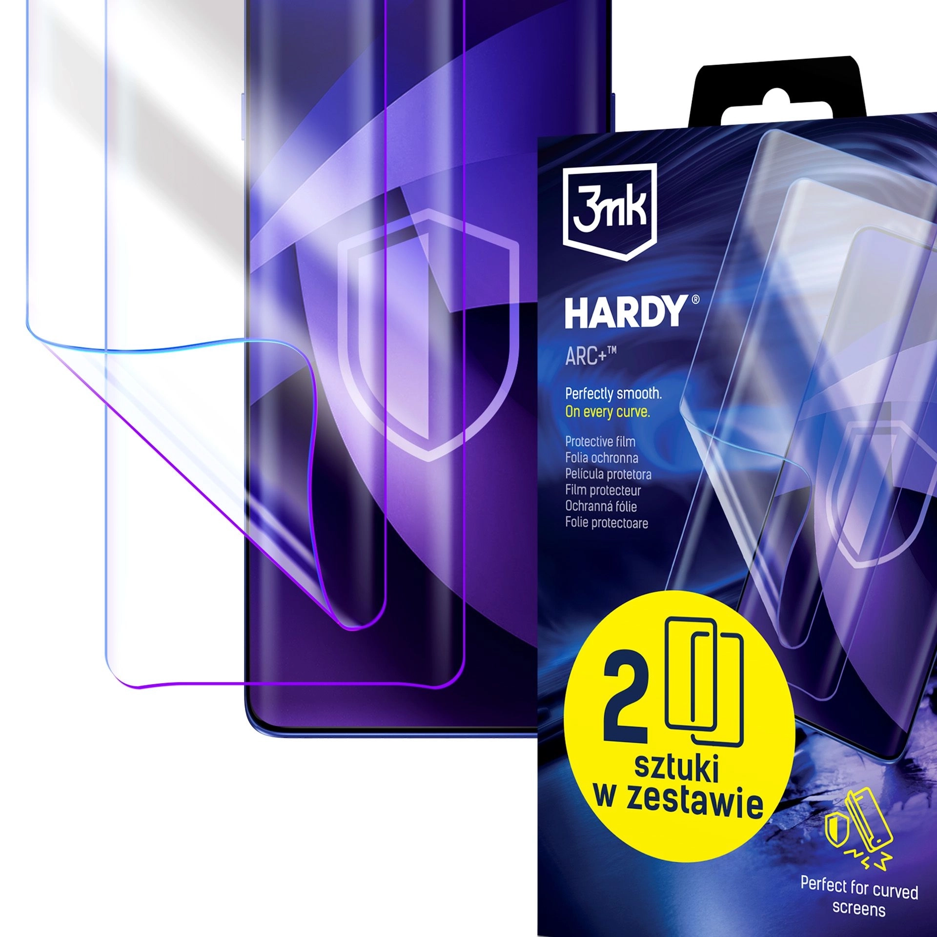 Folia ochronna 3mk Hardy ARC+ do Redmi Note 15 2szt