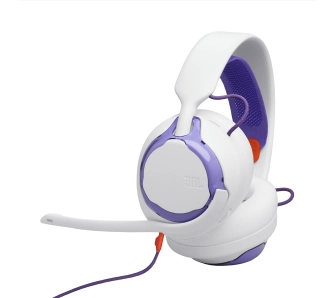 Słuchawki przewodowe z mikrofonem JBL Quantum 250 Nauszne Biały
