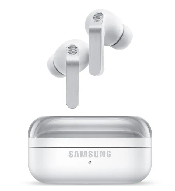 Słuchawki bezprzewodowe Samsung Galaxy Buds4 Pro SM-R640NZW Dokanałowe Bluetooth 6.1 Funkcje AI Biały