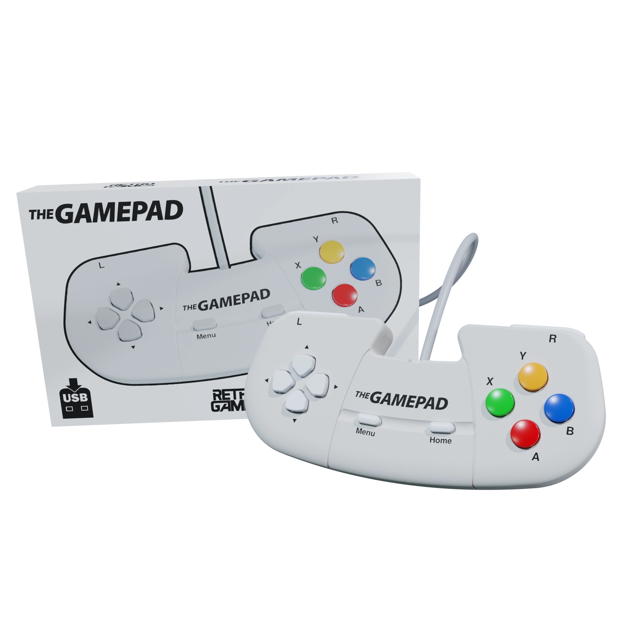 Pad Retro Games THEGAMEPAD (White)
