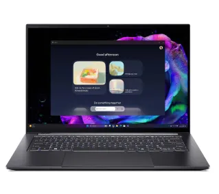 Acer Swift X 14 AI SFX14-61G OLED 14,5" Ryzen AI 7 350 32GB RAM 1TB Dysk SSD RTX5060 DLSS4 Win11 Szary Funkcje AI
