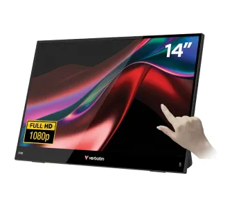 Monitor Verbatim 32400 Verbatim Portable 14 FHD Touch Monitor LIGHT 14" Full HD IPS 60Hz 10ms Dotykowy Przenośny