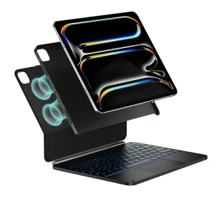 Typecase Edge z klawiaturą do iPad Pro 13" M4 2024/M5 2025 Czarny