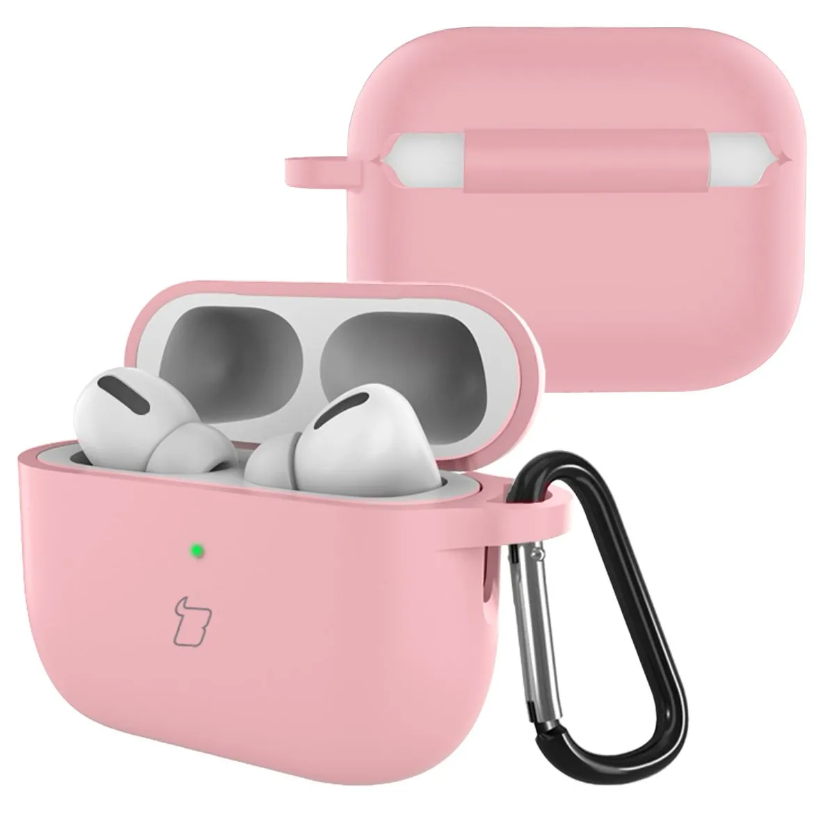 Etui na słuchawki Bizon Case Headphone Silicone do AirPods Pro 3 Różowy