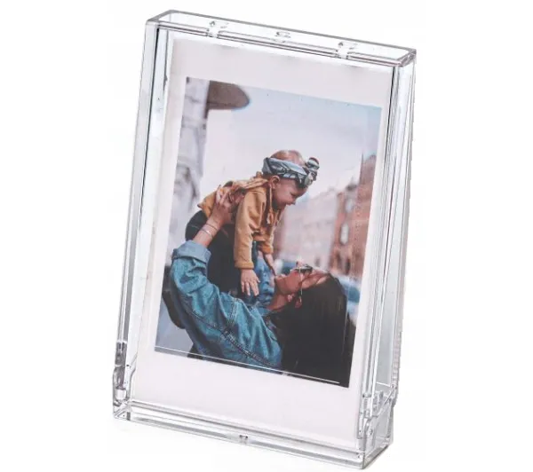 Ramka LOVEINSTANT Clear Stand 2in1 Przezroczysty