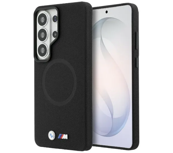 Etui BMW M Metal Logo MagSafe do Samsung Galaxy S26 Ultra Czarny