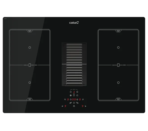 Płyty do zabudowy - Cata AS 750 /A Czarna 77cm