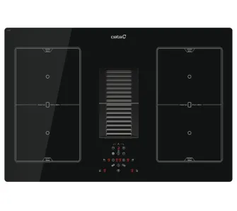 Płyta indukcyjna z okapem Cata AS 750 /A Czarna 77cm