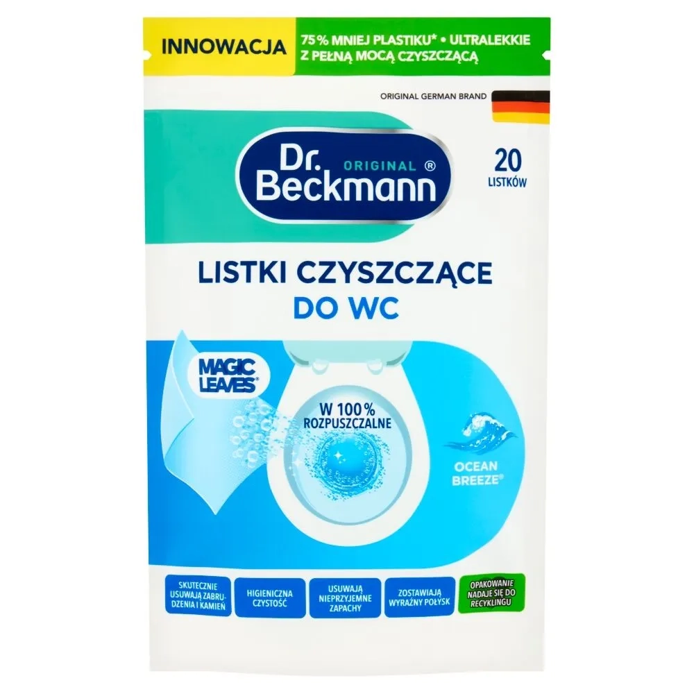 Chusteczki czyszczące Dr. Beckmann WC Ocean Breeze 20szt.