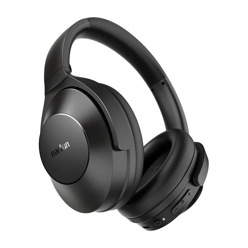Słuchawki bezprzewodowe Earfun Wave Life HP201 Nauszne Bluetooth 5.4 Czarny