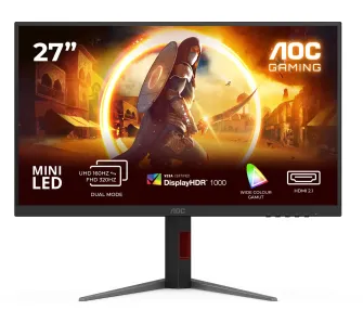 Monitor AOC U27G4XM 27" 4K Mini LED Fast IPS 160Hz 1ms Gamingowy
