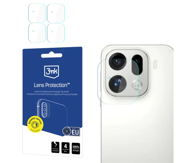 3MK Ochrona na obiektyw aparatu Lens Protection do Oppo Find X9 Pro