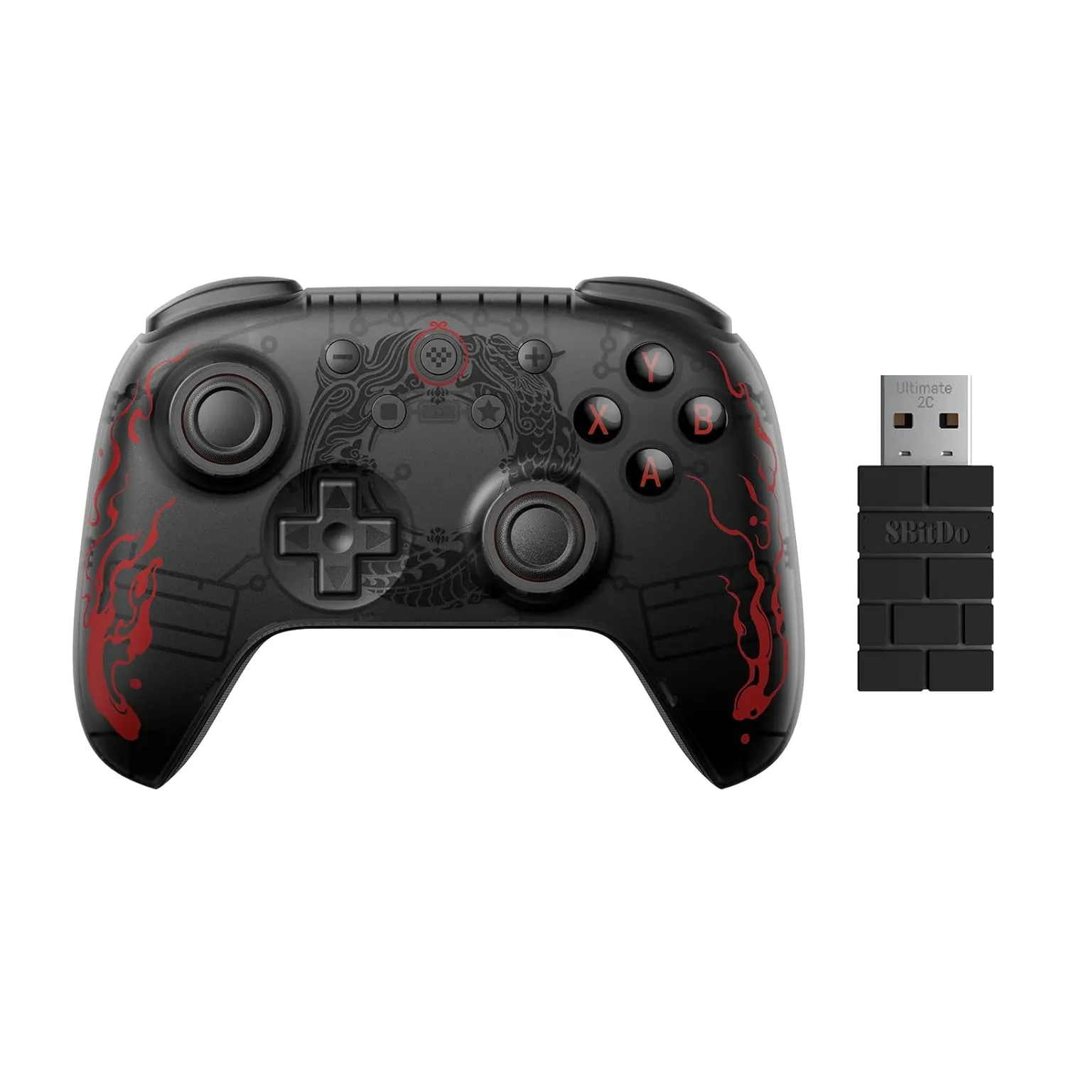 Pad 8BitDo Ultimate 2C Wireless Controller do PC, Android Bezprzewodowy Black Myth Wukong