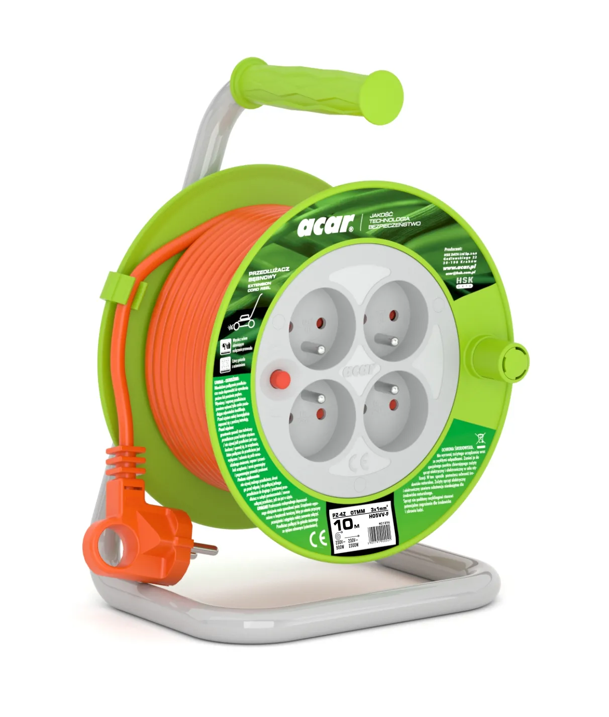 Przedłużacz bębnowy Acar M01896 10m