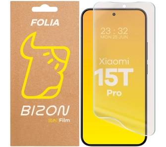 Folia ochronna Bizon matowa Film Sun do Xiaomi 15T Pro