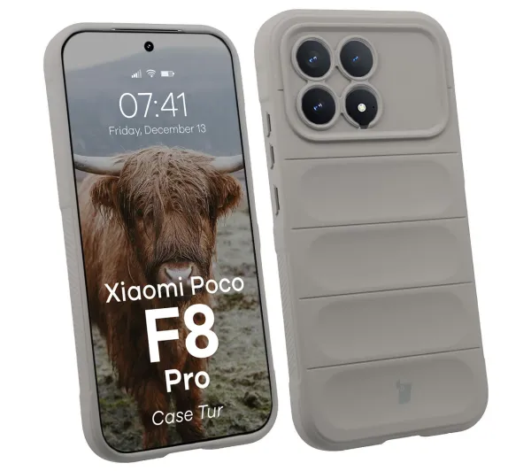Bizon Tur do Xiaomi POCO F8 Pro Jasnoszary
