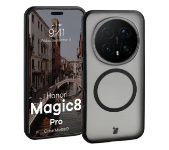 Etui Bizon MatteO do Honor Magic8 Pro Czarny