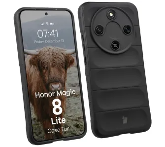 Etui Bizon Case Tur do Honor Magic8 Lite Czarny