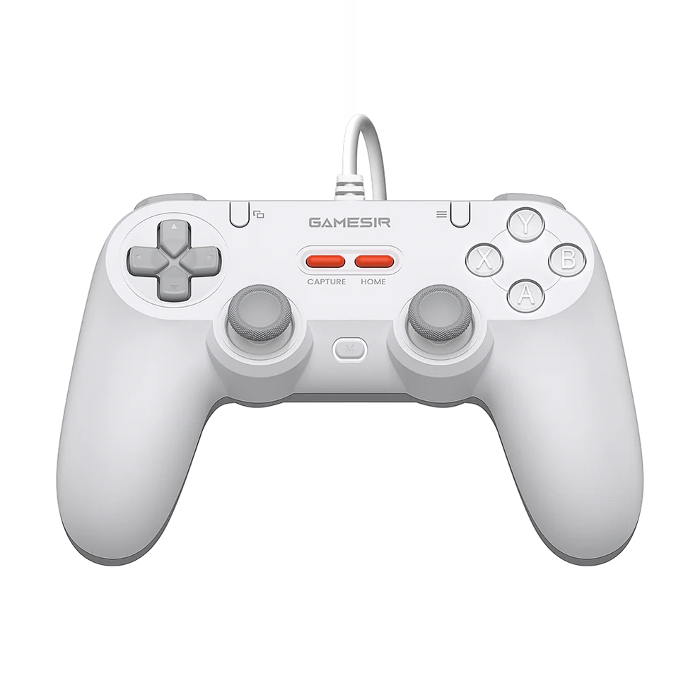 Pad GameSir Tegenaria Lite do PC, Nintendo Switch, Android, iOS, Steam Przewodowy Biały