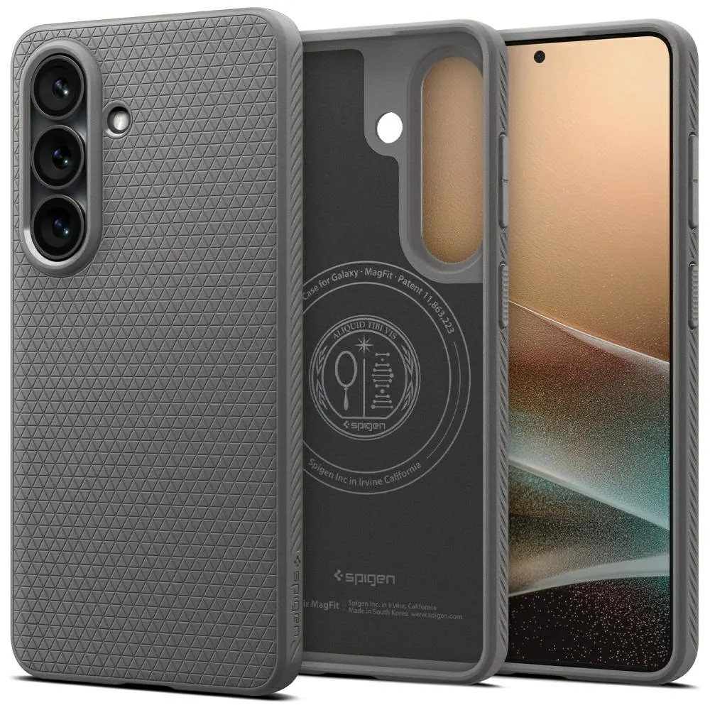 Etui Spigen Liquid Air Mag do Galaxy S26 Plus Szary
