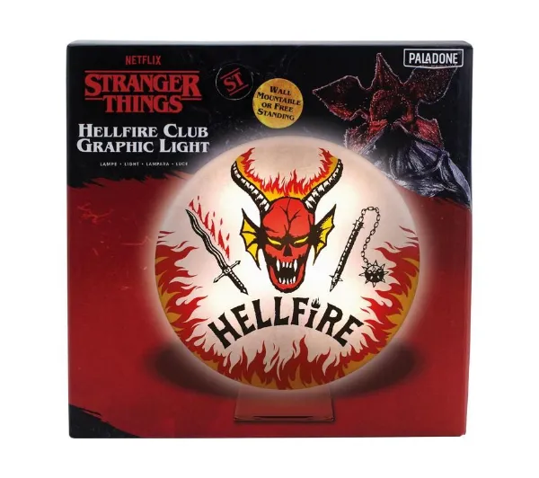 Paladone Stranger Things - Hellfire Club Graphics Light