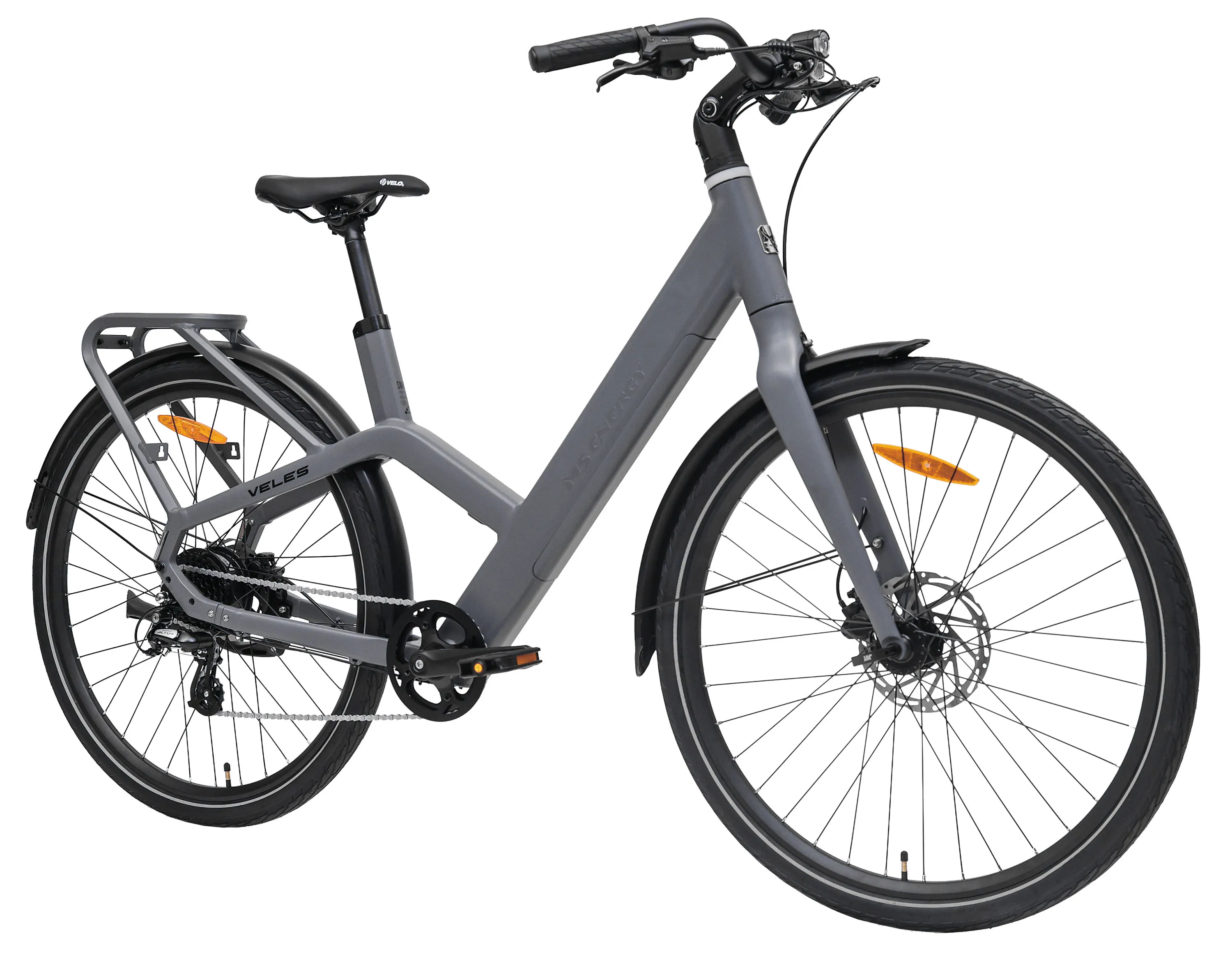 Rower elektryczny MS Energy Veles M Szary