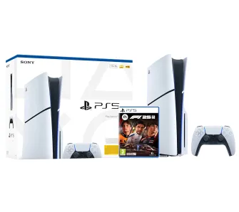 Konsola Sony PlayStation 5 Slim E Chassis (PS5) 1TB z napędem + EA SPORTS F1 25