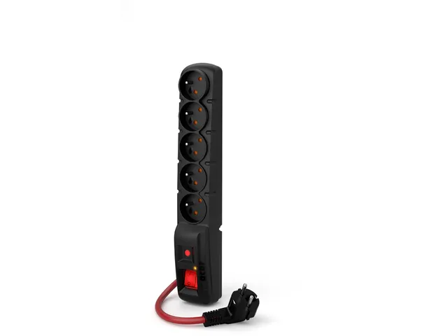 Listwa Acar F5 Power 5 gniazd 3m Czarny