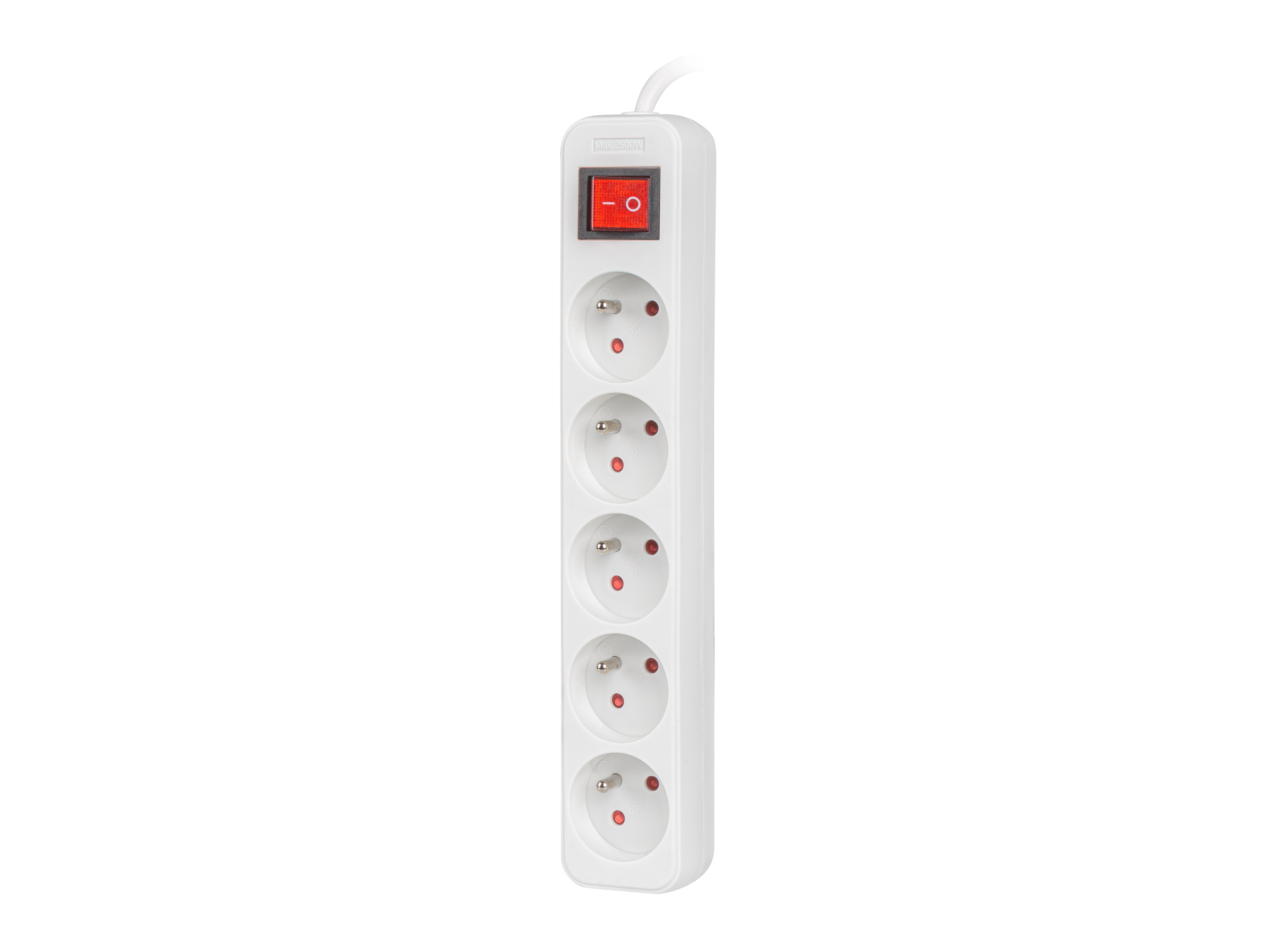 Listwa Lanberg PS1-05E-0150-W 5 gniazd 1,5m Biały