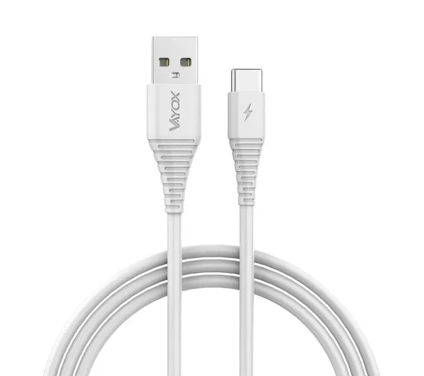 Vayox VA0289 USB-A - USB-C 2m Biały