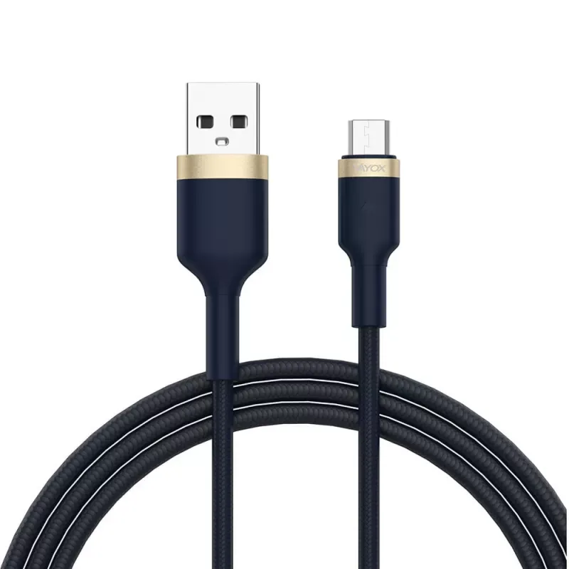 Kabel Vayox VA0058 USB-A do microUSB 1m Granatowy