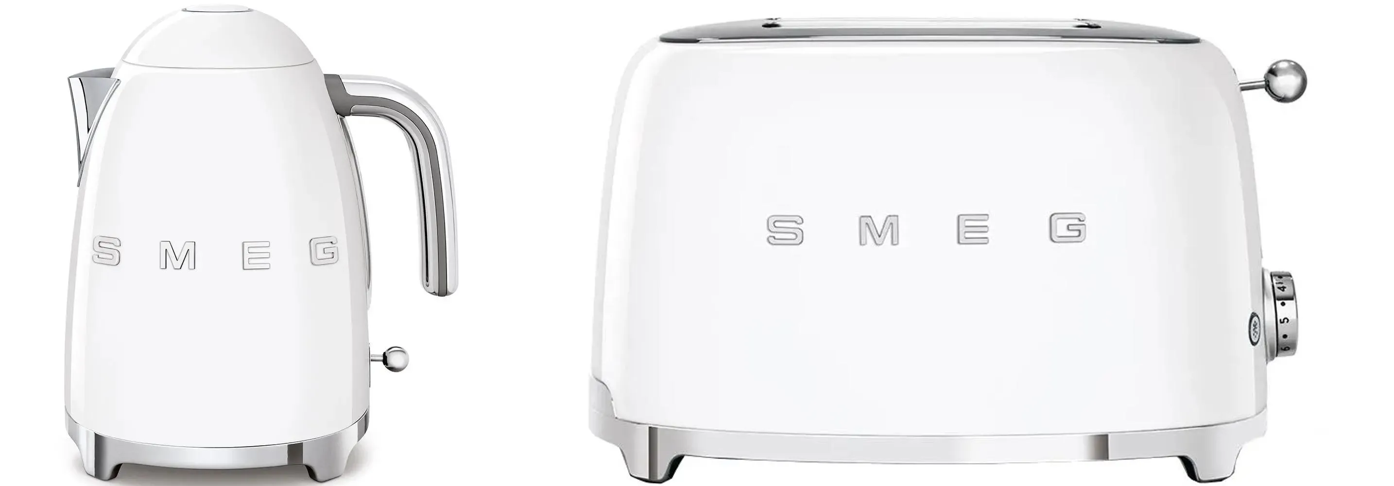 Zestaw Smeg KLF03WHEU 1,7l 2400W + TSF01WHEU