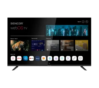 Telewizor Sencor SLE 43US804B 43" LED 4K webOS Smart TV DVB-T2