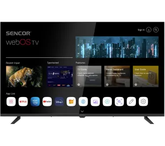 Telewizor Sencor SLE 40FS802TCSB 40" LED Full HD webOS Smart TV DVB-T2