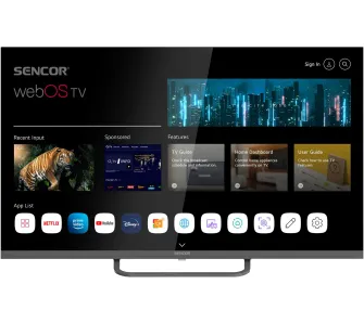 Telewizor Sencor SLE 32S840TCSB 32" LED HD Ready webOS Smart TV DVB-T2