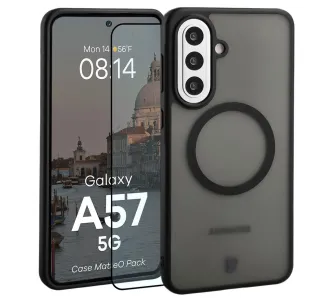 Szkło hartowane Bizon MatteO Pack do Galaxy A57 5G Czarny