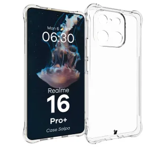Etui Bizon Case Salpa do Realme 16 Pro Plus 5G Przezroczysty