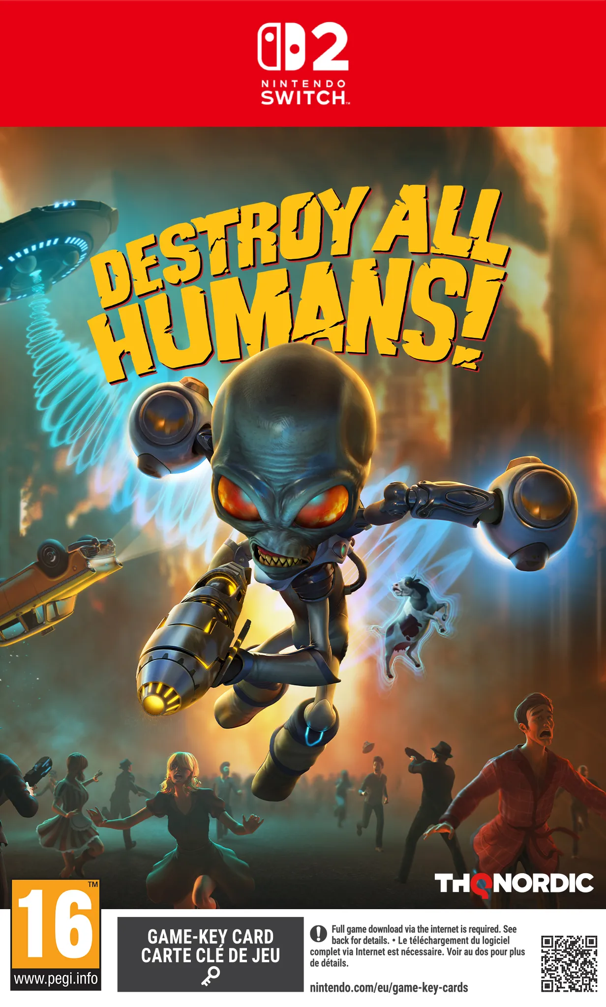 Destroy All Humans! Gra na Nintendo Switch 2