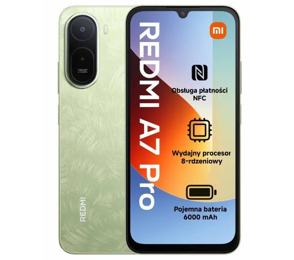 Xiaomi REDMI A7 Pro 4/64GB 6,9" 120Hz 13Mpix Zielony
