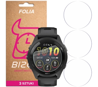 Folia hydrożelowa Bizon Watch Film HydroFlex do Garmin Forerunner 265