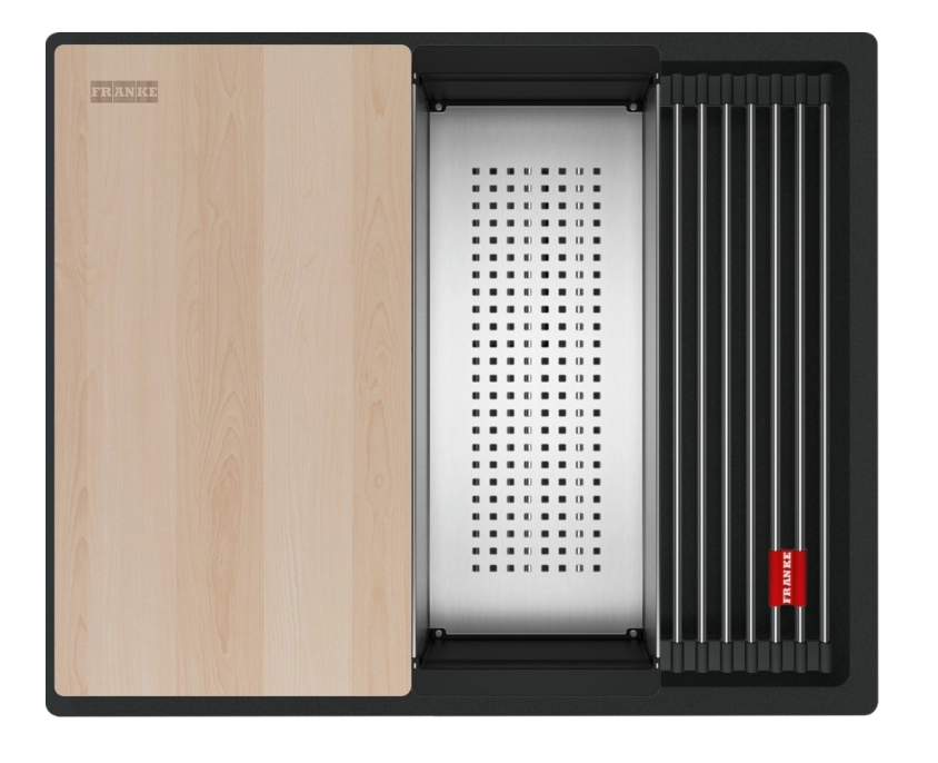 Zlewozmywak Franke Kanon KNG PRO 110-52 Granitowy Czarny mat