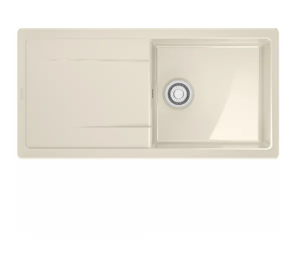 Zlewozmywaki kuchenne - Franke Maris MXK 611‑100 Fraceram Kremowy