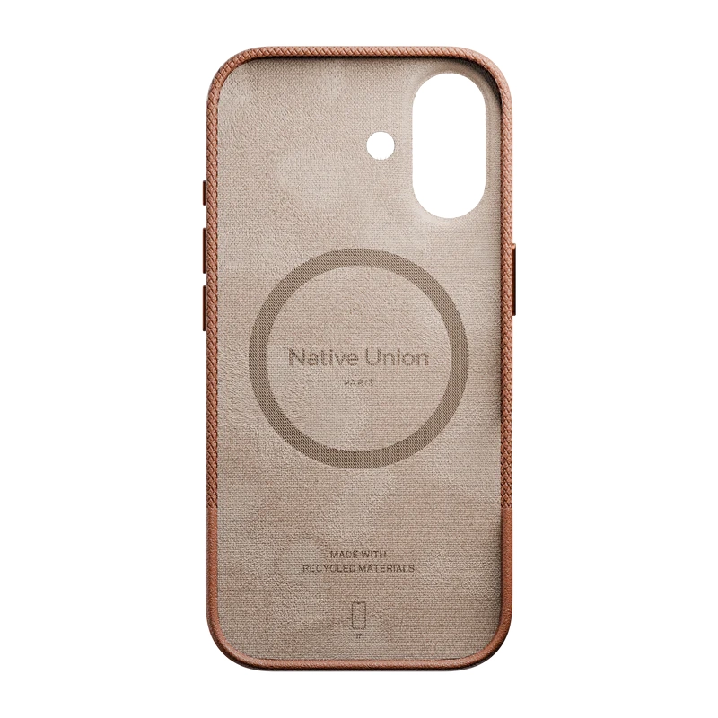 Etui Native Union RE)Classic MagSafe do iPhone 17 Brązowy