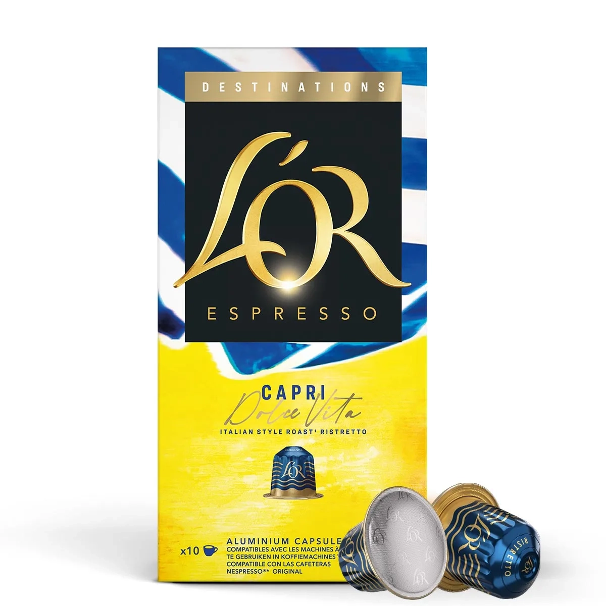 Kapsułki L'OR Nespresso Espresso Destinations Capri Dolce Vita 10szt.