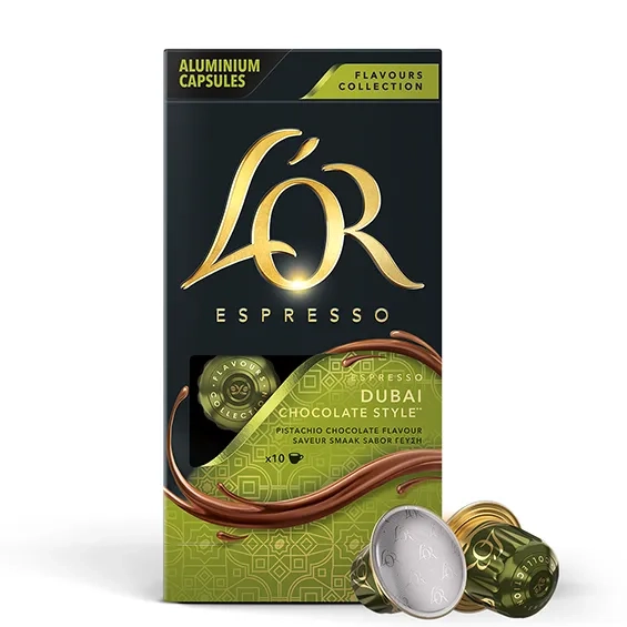 Kapsułki L'OR Nespresso Dubai Chocolate Style 10szt.