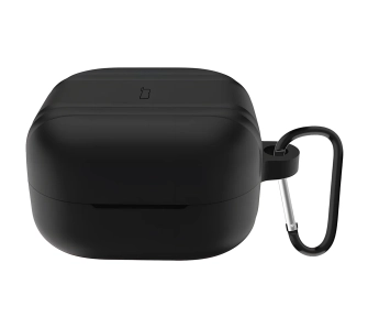 Etui na słuchawki Bizon Case Headphone Silicone do Galaxy Buds 4/4 Pro Czarny