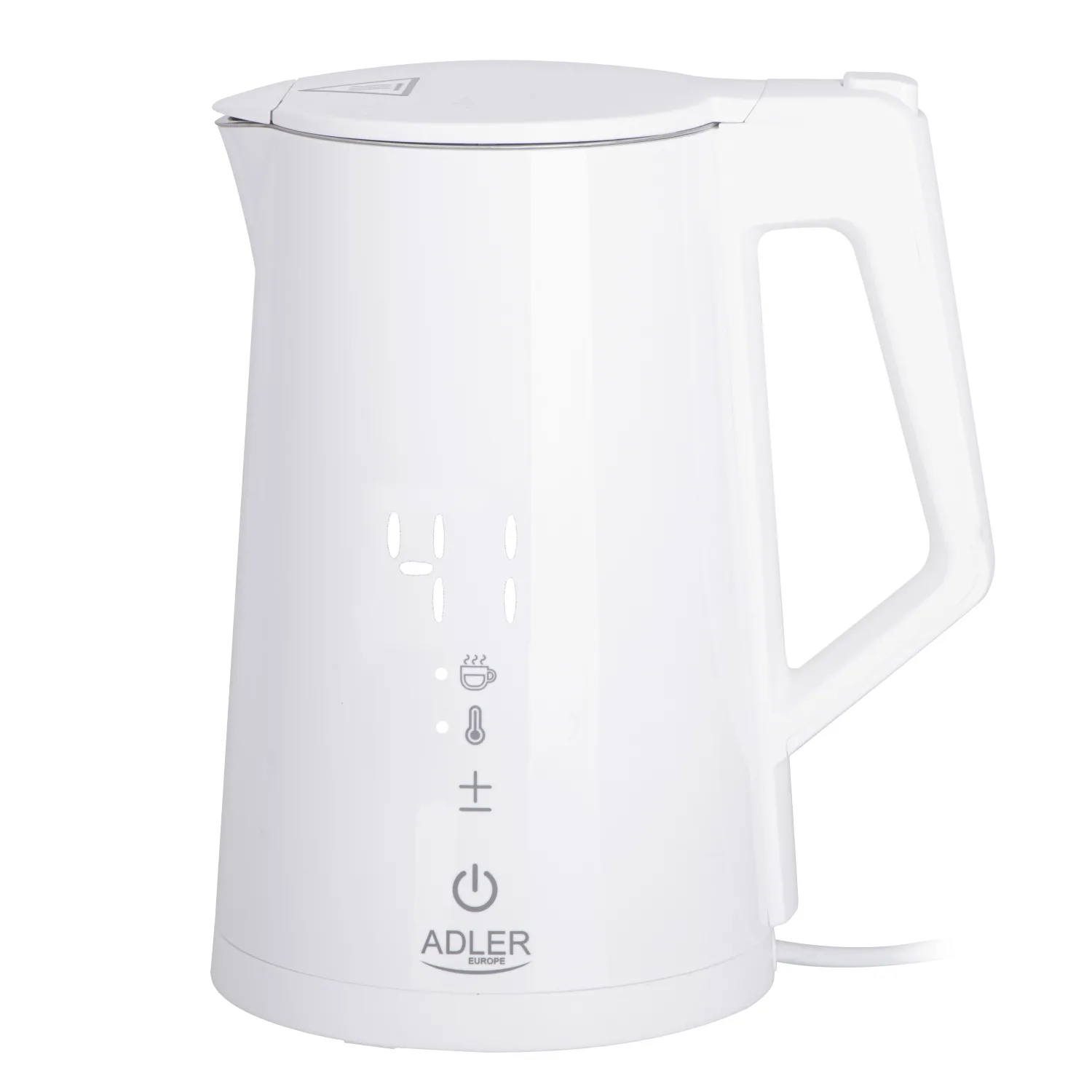 Czajnik Adler AD 1345 1,7l 1850W Regulacja temperatury Biały