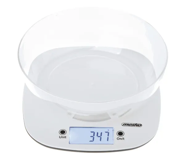 Wagi kuchenne - Mesko MS 3179 Tarowanie 5kg Biały
