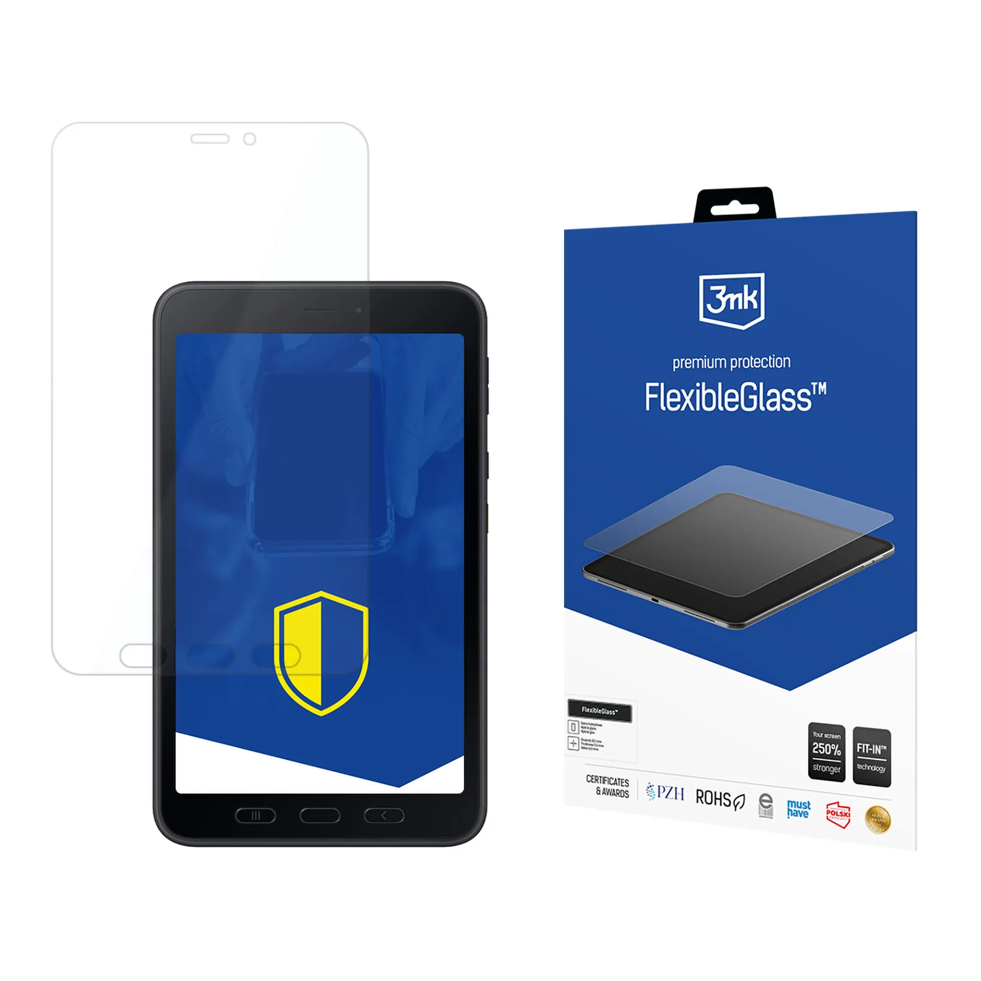 Szkło hybrydowe 3mk FlexibleGlass do Galaxy Tab Active 5